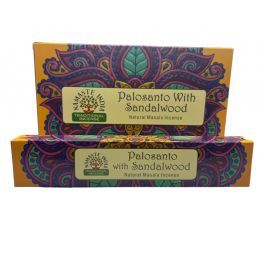Incienso NAMASTE Palo santo con Sándalo 15g.